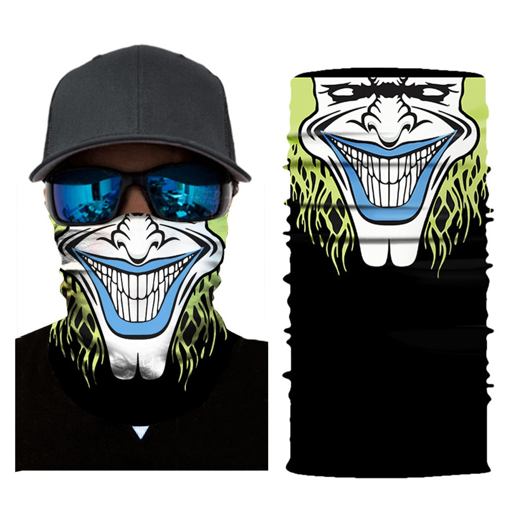 Motorcycle Half Mask Cover Unisex –