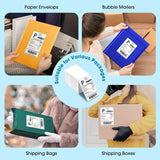 4x6 Inch Direct Thermal Shipping Labels 100/200 Sheets Adhesive Paper White Sticker For DHL UPS Express LOGO Barcode Label Maker