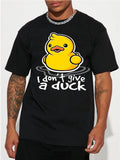 plus Size round Neck T-shirt Casual Fashion Sunset Diffuse Chicken Minimalist 3D Digital Print Comfortable T-shirt