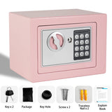 Ireproof Safes with Fireproof Money Bag Sensor Light Digital Keypad Home Safe Adjustable Shelf Security Safe