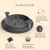 Chicken Shredder Tool - Non-Slip Meat Shredder Bowl for Pulled Chicken, Pork & Beef