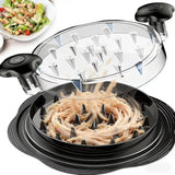 Chicken Shredder Tool - Non-Slip Meat Shredder Bowl for Pulled Chicken, Pork & Beef