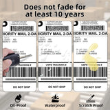 4x6 Inch Direct Thermal Shipping Labels 100/200 Sheets Adhesive Paper White Sticker For DHL UPS Express LOGO Barcode Label Maker