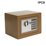Ireproof Safes with Fireproof Money Bag Sensor Light Digital Keypad Home Safe Adjustable Shelf Security Safe