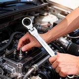8-Piece Ratcheting Wrench Set (8-19mm) - 72-Tooth