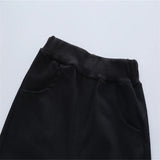 Spring autumn toddler letter boy decorative vest+printed long sleeves+elastic loose casual pants suit fashion suit