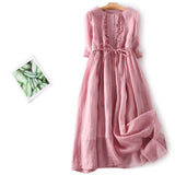 French Style Shirt Long Dresses Slim Fit