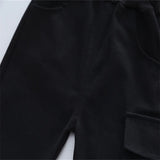 Spring autumn toddler letter boy decorative vest+printed long sleeves+elastic loose casual pants suit fashion suit