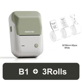 Niimbot B1 Label Maker Bluetooth Portable 2 inch Thermal Label Printer with Large Waterproof Tape for Small Business Office Home