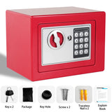 Ireproof Safes with Fireproof Money Bag Sensor Light Digital Keypad Home Safe Adjustable Shelf Security Safe