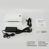 Thermal Label Printer Portable No Ink Required 300DPI 4x6 for Small Business WiFi Bluetooth USB High Speed Express Airway Bill