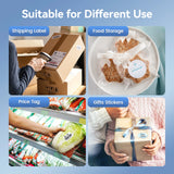 Thermal Label Printer Portable No Ink Required 300DPI 4x6 for Small Business WiFi Bluetooth USB High Speed Express Airway Bill