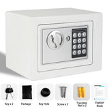 Ireproof Safes with Fireproof Money Bag Sensor Light Digital Keypad Home Safe Adjustable Shelf Security Safe