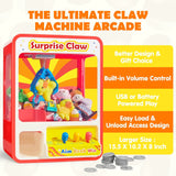 Mini Claw Machine Arcade Toy for Kids - Prize Grabber Game