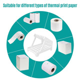 4x6 Inch Direct Thermal Shipping Labels 100/200 Sheets Adhesive Paper White Sticker For DHL UPS Express LOGO Barcode Label Maker