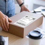 4"x6" Thermal Label Paper 100x150mm 500 Sheets / Stack Adhesive Stickers For Thermal Shipping Labels DHL UPS Express Barcode