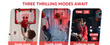 Mini Indoor Basketball Hoop for Kids - Over-the-Door Hoop with Electronic Scoreboard & 4 Balls
