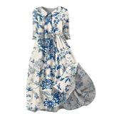 French Style Shirt Long Dresses Slim Fit