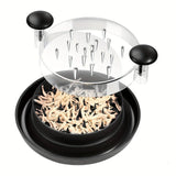 Chicken Shredder Tool - Non-Slip Meat Shredder Bowl for Pulled Chicken, Pork & Beef
