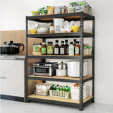 Heavy-Duty Garage Shelving Unit - Adjustable Metal Storage Rack, Holds up to 2000 lbs (60" or 72")