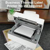 Thermal Label Printer Portable No Ink Required 300DPI 4x6 for Small Business WiFi Bluetooth USB High Speed Express Airway Bill