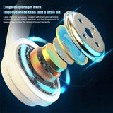 Wireless Gaming Headset Lightweight Foldable Headphones With Built-in Microphone, Compatible With 3.5mm Audio Cable Accessories