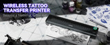 PeriPage P90 Wireless Tattoo Transfer Stencil Printer, Thermal Tattoo Machine with 5pcs Free Transfer Paper