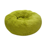 Round Cat Bed House Soft Long Plush